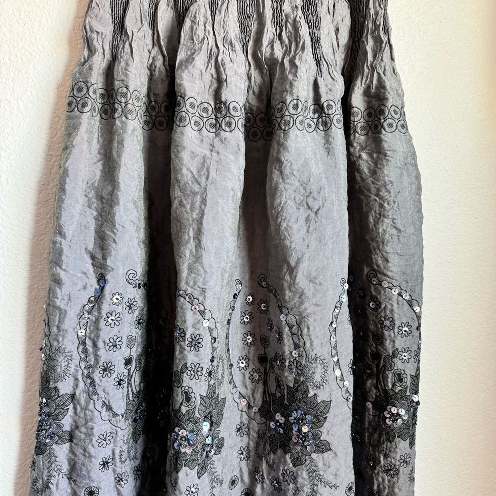 Lapis Embellished Maxi Skirt - Picture 5 of 7